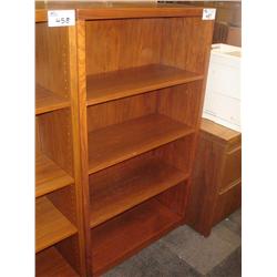 Solid Cherry 5 Ft Bookcase