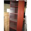 Image 1 : Mahogany Corner Bookcase