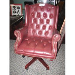 Oxblood Leather Traditional Executive