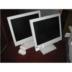 2 Lcd Flat Panel Monitors