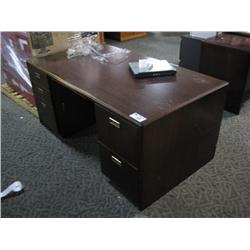 Mahogany 4 Piece Executive Suite