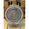 Image 1 : Lot 20-1)1 oz Aztec calendar Silver round