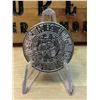 Image 3 : Lot 90-1) 1 oz Aztec Goddess silver round