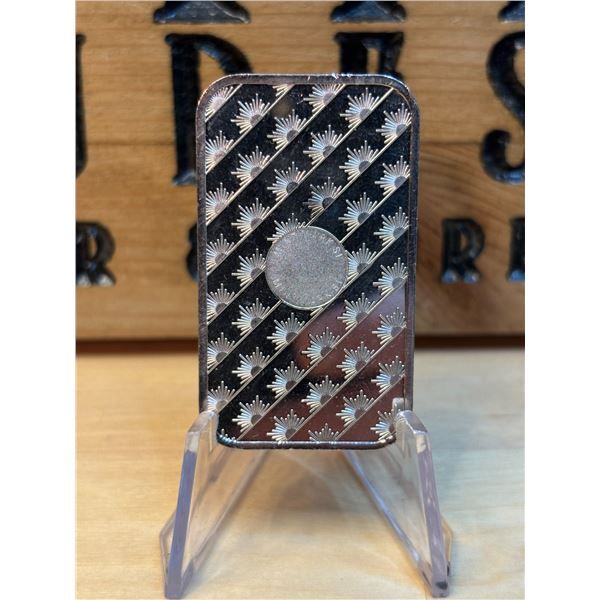 Lot 26-1) 1 oz Sunshine Minting silver bar