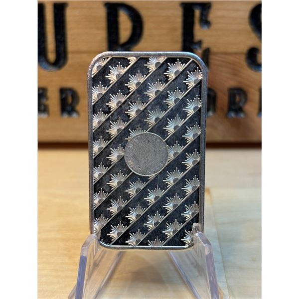 Lot 43-1) 1 oz Sunshine Minting silver bar