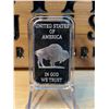 Lot 81-1) 1 oz Buffalo silver bar