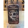 Lot 110-1) 1 oz Happy Anniversary 1983 silver bar
