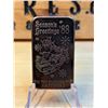 Lot 118-1) 1 oz Season's Greeting 1983 silver bar