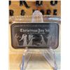 Lot 125-1) 1 oz Christmas joy 1986 silver bar