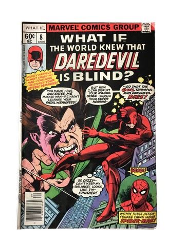 What If #8: Daredevil's Secret Revealed 1978 Comic