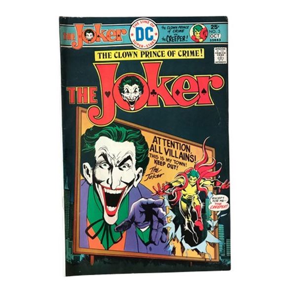 The Joker #3 1975 Comic