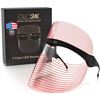 Image 1 : NEW GLO 24K 7 COLOR LED BEAUTY MASK FACTORY SEALED