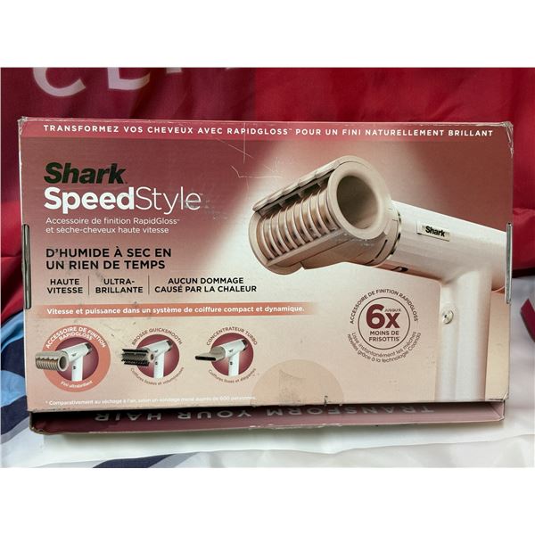 SHARK SPEED STYLE HAIR STYLER WITH RAPID GLOSS FINISHER