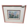 Image 1 : FRAMED "WINDSONG NANCY O 'TOOLE" CANADIAN PRINT FROM STATE (APPROX - 14in BY 13 1/2in)