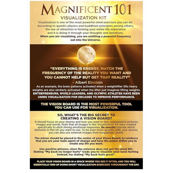 NEW MAGNIFICENT 101 VISION PRO KIT FACTORY SEALED RETAIL PRICE PER PIECE 56.82, TOTAL LOT RETAIL VAL