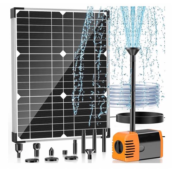 POPO SOAP SOLAR WATER FOUNTAIN