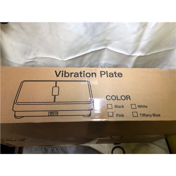 NEW EXERCISE VIBRATION PLATE MACHINE PINK