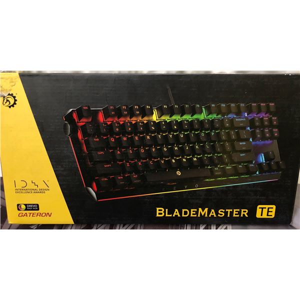 GATERON BLADE MASTER TE DREVO RADI RGB MECHANICAL KEYBORD SEALED