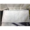 Image 2 : BOX OF NEW ALAMODE HOME OF WHITE PILLOW COVERS 25in X 11 1/2in (APPROX 50 PILLOW COVERS)