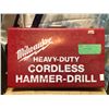 Image 1 : MILWAUKEE HEAVY DUTY QUADLESS HAMMER DRILL WITH METAL CASE