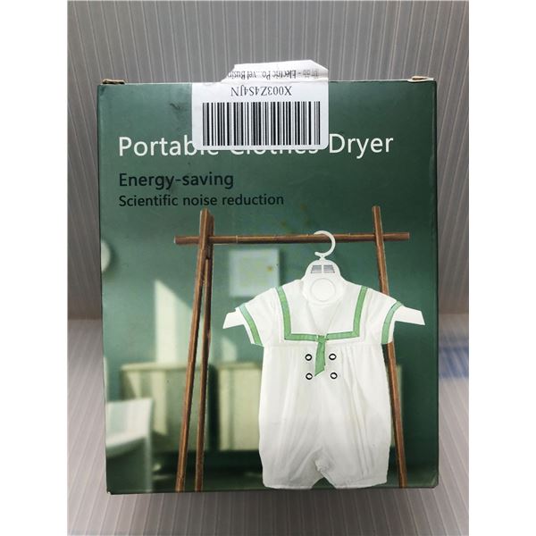 PORTABLE CLOTHES DRYER SEALED
