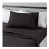 Image 1 : NEW AMAZON BASICS FULL SIXE BLACK MICROFIBER SHEET SETS