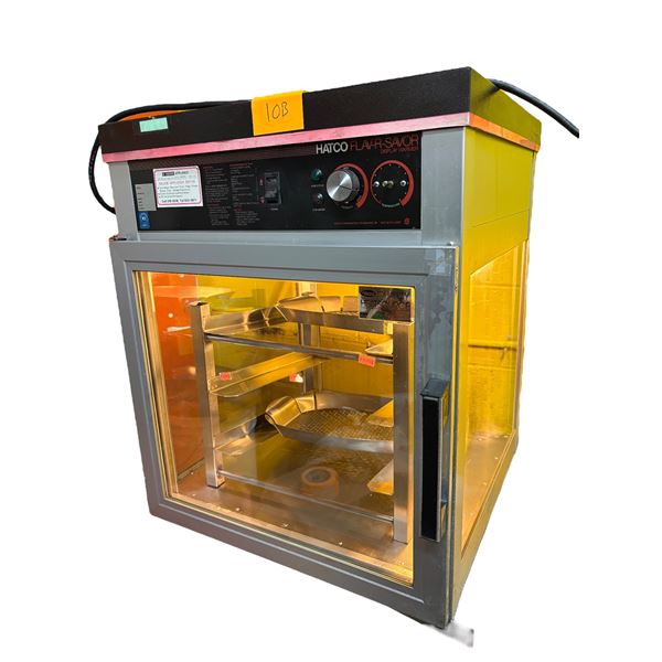 HATCO FLAVOU -R- SAVOUR DISPLAY WARMER TESTED WORKING CONDITION APPROX 23in WIDE AND 25in DEPTH AND