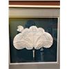 Image 2 : FRAMED 1985 LISANNE ORIGINAL ART MIX MEDIA PAPER LACE APPROX 21 1/2in X 21in