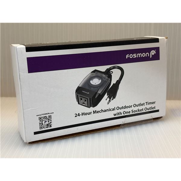 FOSMON 24 HOUR MECHANICAL OUTDOOR OULET SOCKET