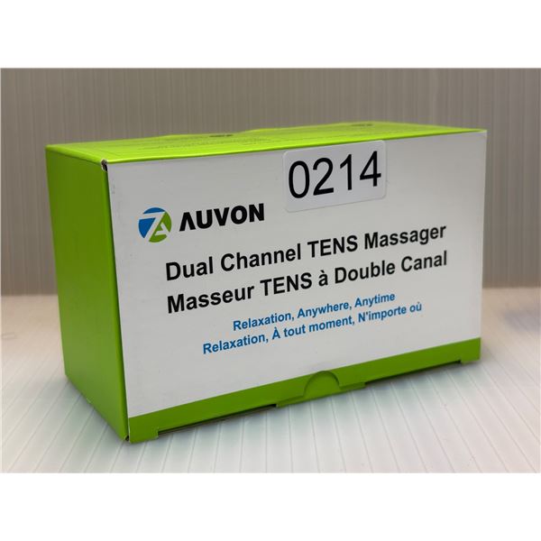 AUVON DUAL CHANNEL TENS MASSAGER