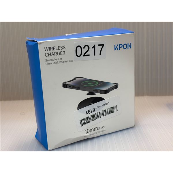 KPON WIRELESS PHONE CHARGER