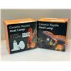 Image 1 : TWO PIECE - CERAMIC REPTILE HEATLAMP