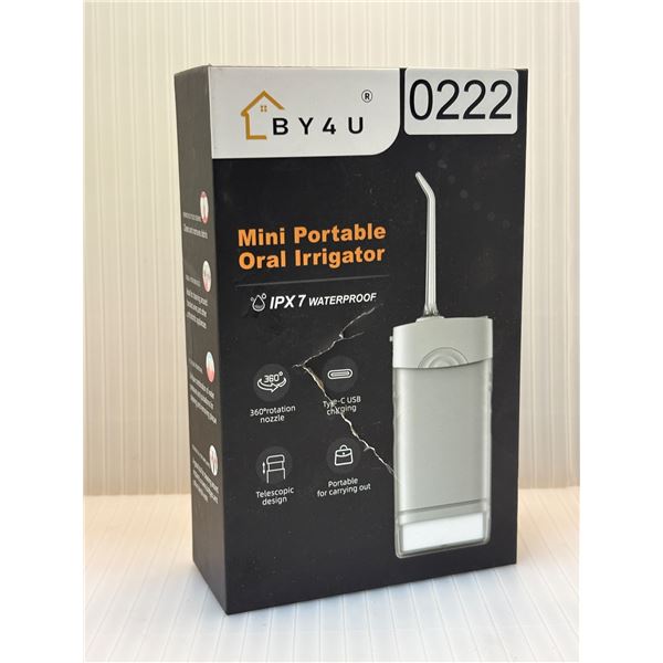 BY NUMBER 4VU MINI PORTABLE ARRIGATOR
