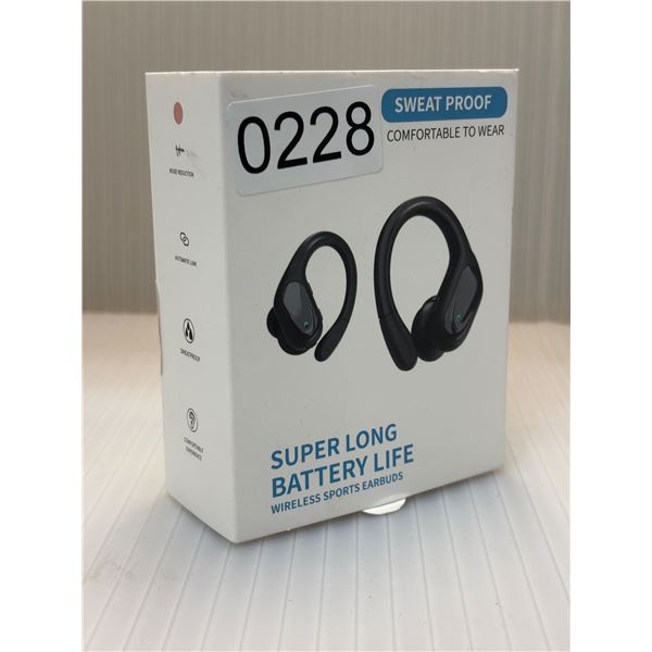 SUPER LONG BATTERY LIFE WIRELESS SPORTS EARBUDS