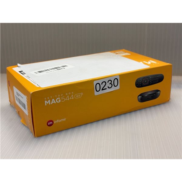 MAG 544 4K BILTON DUAL BAND WIRELESS LINUX TV BOX