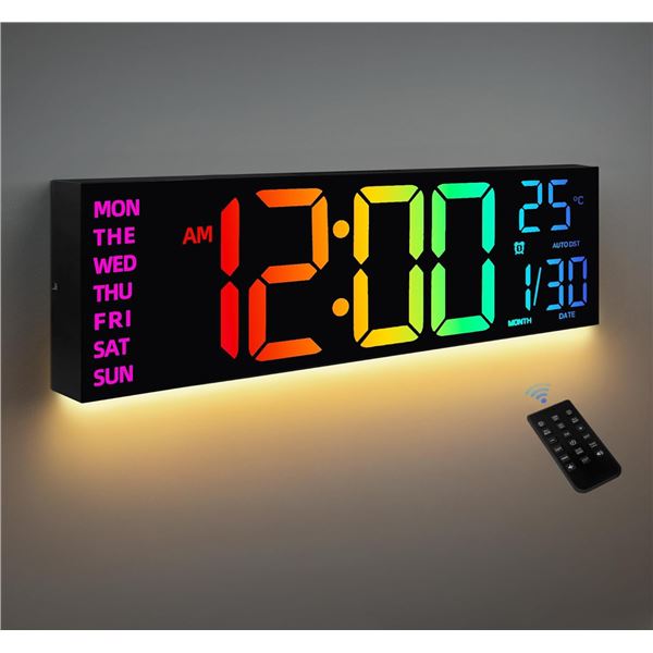DIGITAL WALL CLOCK