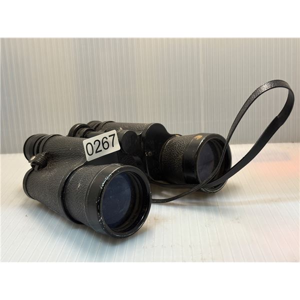VINTAGE BUSHNEL SPORT OVU FULLY COATED OPTICS 10/50 BINOCULARS PAIR OF VINTAGE