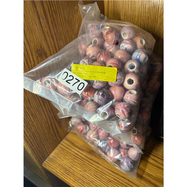 3 BAGS OF ARTS AND CRAFTS BOWLS