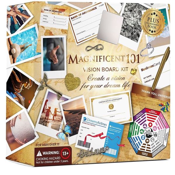 NEW MAGNIFICENT 101 VISION PRO KIT FACTORY SEALED RETAIL PRICE PER PIECE 56.82, TOTAL LOT RETAIL VAL