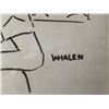 Image 3 : FRAMED WHALEN ART PRINT FROM ESTATE APPROX 15IN X 11IN