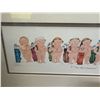 Image 2 : FRAMED "THE BOWL WASHERS" NUDE PRINT BY DIANNE L PATTERSON FROM ESTATE APPROX WITH ARTIST BIOGRAPHY