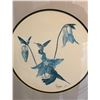 Image 3 : FRAMED LIMITED EDITION 197/200 HUMMING BIRD PERCHING ON FLOWERS PRING SIGNED BY ARTIST APPROX 22IN X