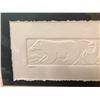 Image 2 : FRAMED LIMITED EDITION #111/350 "NORTHWEST CRITKO" SIGNED BY ARTIST 1988 SHAREN JEWEL EMBOSSED WITH