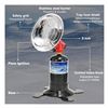 Image 4 : MOZO DAWN PROPANE HEATER