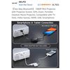 Image 2 : GK LP0 MINI PROJECTOR 1080P WITH PROJECTOR SCREEN