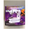 Image 1 : MINI SEWING MACHINE WITH DOUBLE THREADS WITH 2 SPEEDS CONTROL