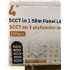 Image 2 : NEW AMICO 4 IN 16 PACK 5CCT IN ONE SLIM PANEL LED RECESSED DOWNLIGHT