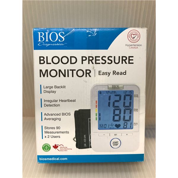 BYOS DIAGNOSTIC BLOOD PRESSURE MONITOR
