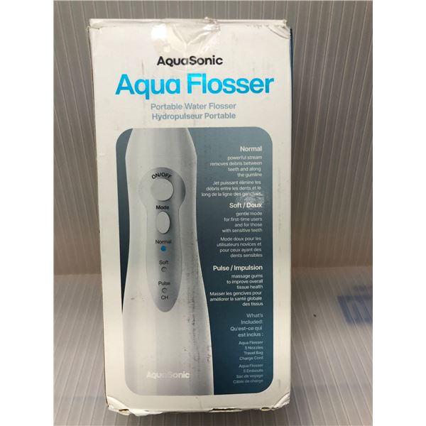 AQUA SONIC AQUAL PORTABLE WATER FLOSSER