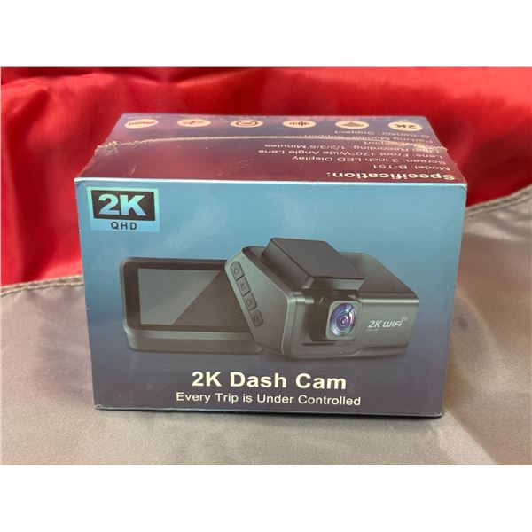 NEW 2K QHD DASH CAM FOR CARS FACTORY SEALED
